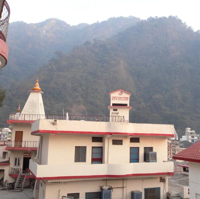 Sacha Dham at the foot of the Himalayas