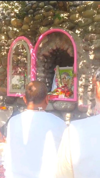 Inauguration of Shri ShantiMayi's shrine